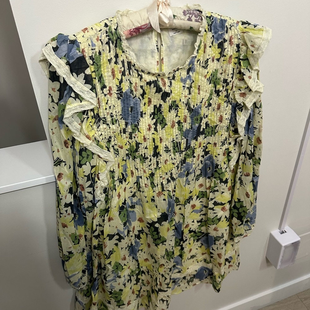 Wilfred Aritzia la Boheme Elia spring floral Dress